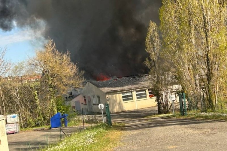 Incendie de l'usine gerstube - point de situation