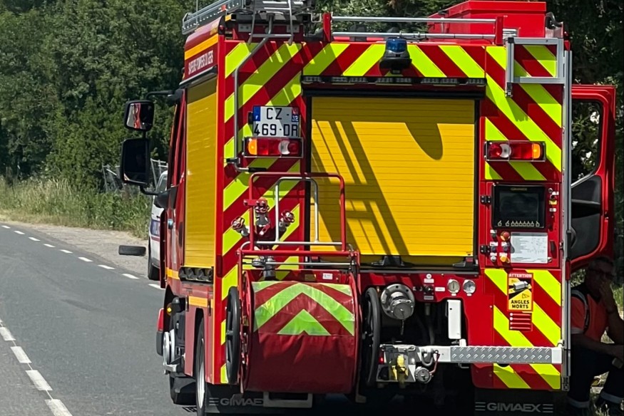 Gers : une voiture fait un tonneau sur la D5 à Pessan, 3 blessés légers
