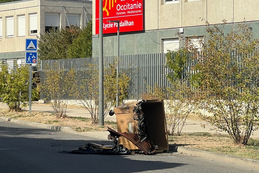 Mobilisation des lycéens à Auch : un adolescent interpellé après l'incendie de containers devant deux lycées